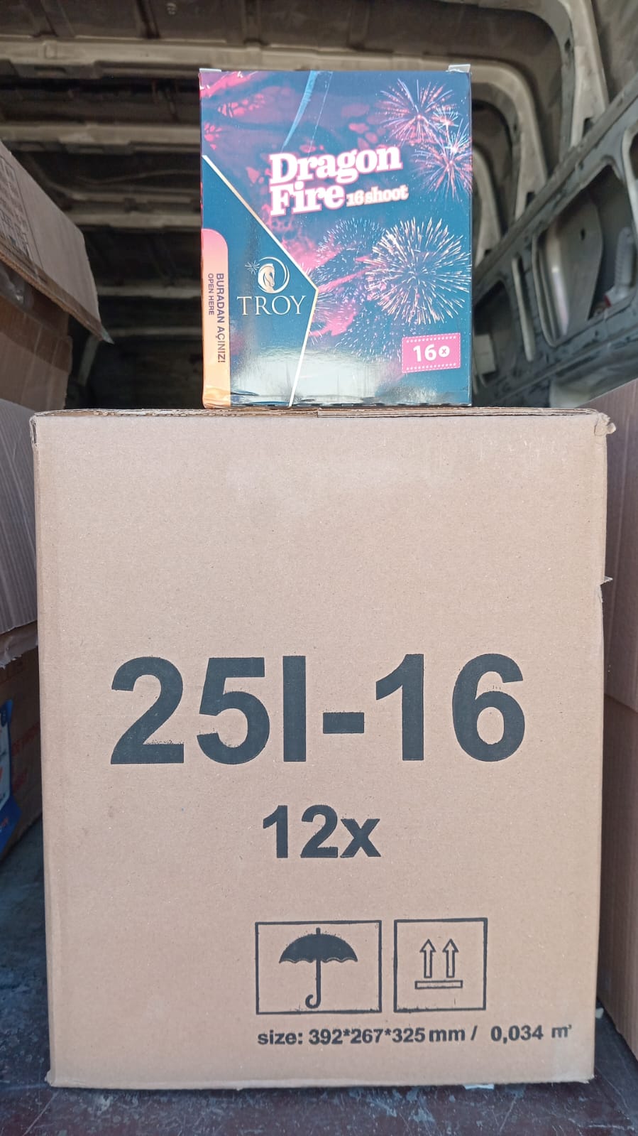 Havai Fişek 16 atar troy marka